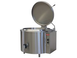 Elektrische ronde kookketel 150 liter, indirecte verwarming