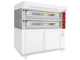 Elektrisch modulair oven 4 platen, capaciteit 4x 600x400 mm