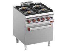 DIAMOND EUROPE Gasfornuis 4 branders met gasoven GN 2/1
www.hartmanenznhoreca.nl