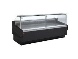 Geventileerde toonbank, met opbergruimte - ZWART