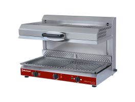 Vitroceramische salamander, mobiele bovenkant, 3 vuren