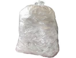 Jantex transparante afvalzakken gerecycled 120L 18kg (100 stuks)