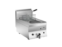 Gastro-Inox 650 HP gasfriteuse 8 liter, 40cm