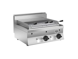 Gastro-Inox 650 HP lavasteengrill 80cm