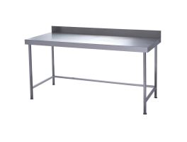 Parry volledig gelaste roestvrijstalen wandtafel 1800x600 mm