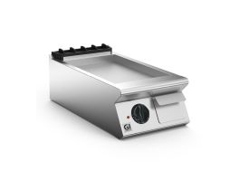 Gastro-Inox 700 HP elektrische bakplaat met gladde roestvrijstalen plaat, 40cm