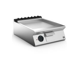 Gastro-Inox 700 HP elektrische bakplaat met gladde roestvrijstalen plaat, 60cm