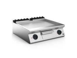 Gastro-Inox 700 HP elektrische bakplaat met gladde roestvrijstalen plaat 230V, 80cm