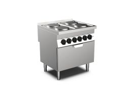 Mareno M0-700 line Kooktoestel 4 ronde kookplaten en elektrische oven, 80cm