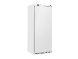 Gastro-Inox wit ABS 600 liter koelkast, statisch gekoeld met ventilator