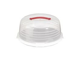 Curver ronde taartdoos wit 350mm