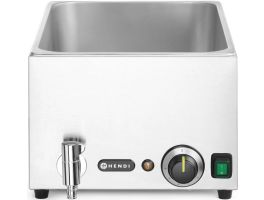 238912 - HENDI Bain-marie met afvoerkraan - 576x334x(h)241 mm
