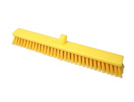 FBK hoogwaardige kleurcode HACCP hygiënische veger 600 x 60 mm, soft , Geel 27106