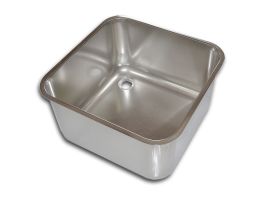 Gastro-Inox inbouw spoelbak 500(l)x500(b)x300(d)mm