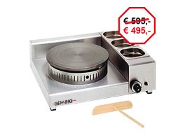 crêpe bakapparaat |Ø40cm|