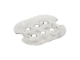 Gastro M polycarbonaat lekrooster GN 1/6