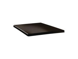 Topalit Classic Line vierkant tafelblad wengé 60cm