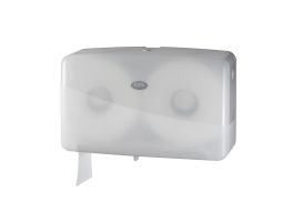 431007 - Pearl White Jumbo toiletroldispenser - Mini toiletrol