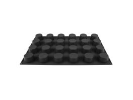 Pavoflex siliconen patisserievorm 24 muffins