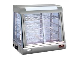 680072 - Warmhoudvitrine 1840 Watt - B660 X D437 H645 mm - CATERCHEF, www.hartmanenznhoreca.nl