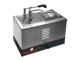 sauzen warmer m/dispenser