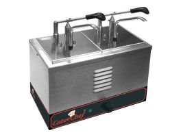 sauzen warmer m/dispenser