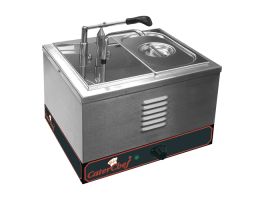 sauzen warmer m/dispenser