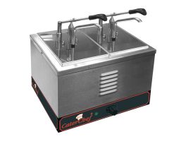 sauzen warmer m/dispenser