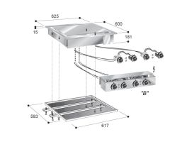 Electrische Bakplaat Glad Groot 400V - Combisteel