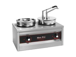 sauzen warmer m/dispenser