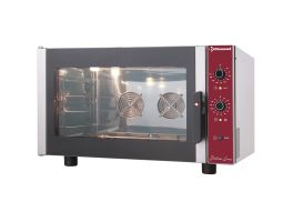 Elektrische convectieoven 4x 600x400 mm + manuele bevochtiger