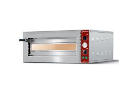 Elektrische pizza-oven Ø 420 mm, kamer 420x420xh140 mm