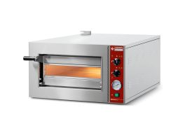 Elektrische pizza-oven Ø 420 mm, kamer 420x420xh144 mm