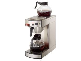 Koffiepercolator - 1 groep + 2 verwarmplaten - Automatisch
