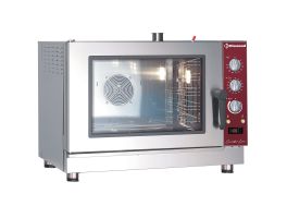 Elektrische convectie oven 5x EN (GN) met automatische bevochtiger