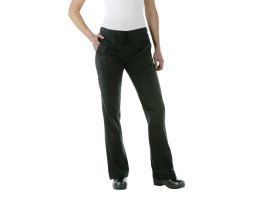A431-XL - Chef Works Executive dames pantalon zwart XL