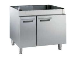 Neutrale kast met deuren, ovens 6 & 10x GN 1/1