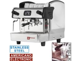 Espresso-koffiemachine 1 groep  h130mm, auto. (zonderr display)