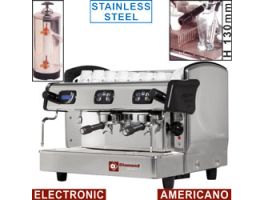 Geheel espresso koffiemachine - 2 groepen, met display