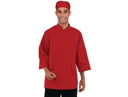 Chef Works unisex koksbuis rood M