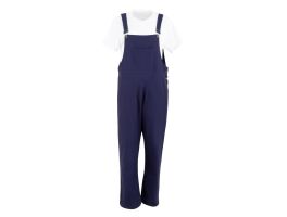 Southside Bib & Brace katoenen canvas tuinbroek Marineblauw XL