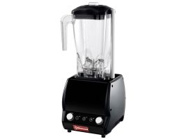 Professionele mixer, vierkant glas 2 liter, met timer, snelheidsregelaar