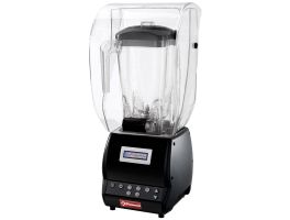 Professionele mixer met klok, vierkant glas 2 liters, snelheidsregelaar, programmeerbaar