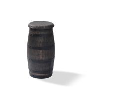 10014 - Barrel Barchair Ø 42, 76cm (H), 10014