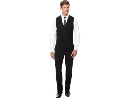 Herenpantalon zwart standaard lengte 36"