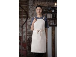 Southside Cotton canvas halterschort grijs