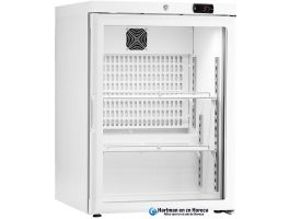 BC130V  - Koelkast geventileerde met glazendeur tafelmodel - BxDxH - 600 x 600 x 835 mm TEFCOLD, www.hartmanenznhoreca.nl