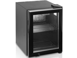 BC30 : Tafel glazendeur koelkast Zwart - BxDxH - 356 x 430 x 491 mm TEFCOLD