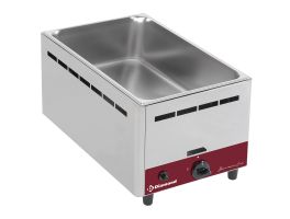 Bain-marie op gas, tafelmodel GN 1/1 - 150 mm