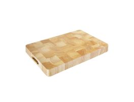 Vogue rechthoekige rubberhouten snijplank 30,5x45,5cm